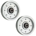 Flat Idler Pulley Set For Cub Cadet 365 2150 LT1045 RZT42 LT1046 1600 2-PACK. Fixed Price $25.95.