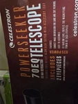 Celestron Powerseeker 70EQ 3X Barlow Lens 10 Refractor Telescope. Fixed Price $100.00.