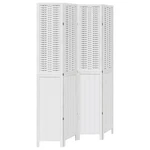 Room Divider Privacy Screen Living White Solid Wood Paulownia Vidaxl. Fixed Price $142.99.