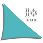 Outdoor Right Triangle Sun Shade Sail Canopy Shelter Garden Yard Cover Turquoise. Fixed Price $76.94.