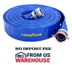 Abbott Rubbe 2 X 50 Pvc Blue Discharge Hose Lay Flat Water Pump Accessory. Fixed Price $58.50.