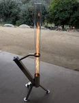 Outdoor Wood Pellet Heater Portable Patio Backyard Camping Tailgate Fire Pit. Fixed Price $158.89.