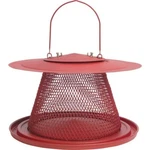 (1)-PERKY-PET Red Metal 2.5 Lb. Capacity Collapsible Bird Feeder Model: C00322. Fixed Price $83.99.