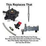 Lmh Carburetor Fuel Pump Tecumseh Engine Case 1816 Argo Amphibious X Coot. Fixed Price $29.99.