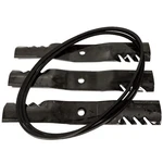 Belt & Gator Blades For John Deere 48" Z425 Z445 Decks M143520 M154295. Fixed Price $78.99.