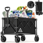 Best Wagon Cart Shopping Large Capacity Collapsible With Wheels Beach Garden. Fixed Price $123.27.