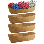Best 36IN Arched Liners For Window Planter Box - 4 Pack 100 Natural Coconut. Fixed Price $44.51.