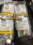Orbit Slip-lok 3-WAY Tee Arizonamist 92120 3/8'' Brass Genuine Oem Lot Of 5. Fixed Price $42.00.