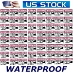 Bulk Lot Of Video Security Surveillance Camera Cctv Warning Sticker Decal Signs. Fixed Price $29.95.