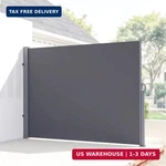Helio&hestia Patio Retractable Side Awning Wall Panel, Uv Resistant Sun Shade Pr. Fixed Price $281.23.