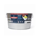 Behrens 1GS Wash Tub, Galvanized Sheet Steel, Round, 10-1/2 Gallons Quantity. Fixed Price $52.88.