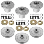 48" Deck Spindle With Pulley For Exmark Metro M15KA483P M4814KA M4815KC 103-8387. Fixed Price $120.00.