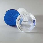 Blue Cool Coin Handle 14MM Water Pipe Unique Bowl Thick Slide Glass. Fixed Price $11.99.