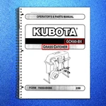 Kubota GCK60BX Grass Catcher Manual - Steel Wire Bound Protective Covers. Fixed Price $17.05.