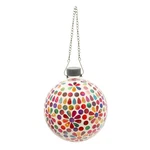 Very Cool Stuff Mosaic Glass Gazing Globe, Rainbow Flower Tile, 10IN. Fixed Price $64.08.