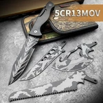4 Interchangeable Camo Blades, Quick-change Design, Ideal For Outdoor Survival. Fixed Price $20.26.