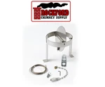 Round Chimney Damper Kit - Stainless Steel Flue. Fixed Price $244.99.