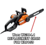 18" Chainsaw 3/8 Lp .050 Gauge 63 Dl Worx WG304.1 WA0159. Fixed Price $14.88.