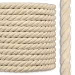 Cotton Rope 100% Natural Twisted Decorative Crafts Arts Pet Toy Diy 3/16 1.5". Fixed Price $599.99.
