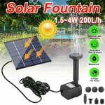 Solar Power Fountain Submersible Floating Water Pump Bird Bath Pond Garden Decor. Fixed Price $8.98.