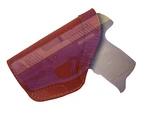 New Barsony Burgundy Leather Iwb Holster For Ruger SR9C, SR40C W/ Crimson Laser. Fixed Price $34.99.