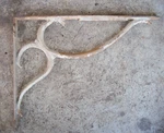 One Vintage Wall Mounting Bracket Cast Iron Farm Sink Book Shelf, 11.5 X 14.5. Fixed Price $34.99.