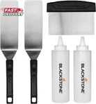 Blackstone 1542 5-PIECE Professional Griddle Accessory Toolkit With Squeeze Bo. Fixed Price $51.71.