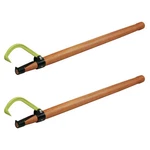 Timber Tuff TMW-30 4FT Wood Handle Logging Rolling Forestry Cant Hook (2 Pack). Fixed Price $183.29.