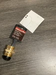 Gilmour Threaded Double Male Hose Connector Brass 3/4" 877014-1002. Fixed Price $12.95.