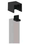 Freedom Margate Deck Railing End Bracket Matte Black Aluminum Post Connector. Fixed Price $26.50.