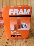 Oil Filter Fram PH3773. Fixed Price $24.99.
