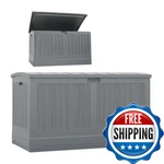 Suncast 200-GAL. All-weather Patio Deck Made In Usa Pad-lockable Lid. Fixed Price $374.68.