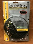 Nos New Monster Cable MV2CV-4M "video Series" Component Meter. Fixed Price $22.99.
