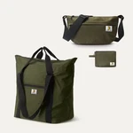 Waterproof Foldable Travel Bag Duffel Tote & Crossbody. Fixed Price $214.00.