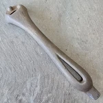 Antique Cast Iron C1 Double Ended Stove Oven Burner Pot Lid Lifter Tool. Fixed Price $35.99.