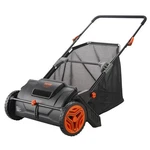Vevor Lawn Sweeper Push Leaf Grass Collector 21" 3.5 Cu. Ft. Capacity Adjustable. Fixed Price $92.90.