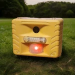 Outdoor Motion Ultrasonic Animal Repeller W/strobe Light Deer/cat/skunks. Fixed Price $45.00.