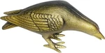 Nach Crow Decor, 10 X 3.5 6 Inch, Cast Iron Antique Gold Raven Statue,. Fixed Price $15.59.