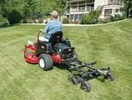 Jrco 753 Soft Plug Hooker Aerator 38" Tow-behind For Zero-turn Mowers. Fixed Price $5502.12.
