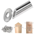 Muzata 40PACK 45 Degree Angle Adjustable Protector Sleeve For Wood Post 90 One. Fixed Price $26.50.