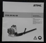 Genuine Stihl Model Br 340 420 Backpack Leaf Blower Operators Owners Manual. Fixed Price $18.95.