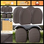 Leader Accessories 4-PACK Heavy Duty Waterproof Tire Covers 26.75"-29. Fixed Price $72.99.