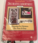 Vtg Christmas Mailbox Covers Santa's Best Banners Plastic Outdoor Decor Nip. Fixed Price $24.99.