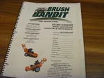 Brandt HB19SP Brush Bandit Stump Grinder Parts Catalog Operator Manual Xz. Fixed Price $73.74.
