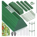 310PCS Garden Stakes Set With 100PCS 16 Inch Fiberglass Plant Sticks And. Fixed Price $22.84.