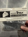 Trex Express Designer Series Rail Support Brackets Screws 12 Pieces System. Fixed Price $22.95.