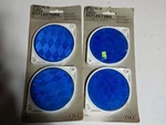 Reflectors Hillman 3" Round Blue Combo Nail-on Self-adhesive New Lot Of 2 844010. Fixed Price $8.50.