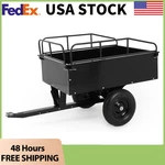 750LBS Heavy Duty Lawn Mower CART,15 Cu.ft Steel Small Utility Trailer For Farm. Fixed Price $169.99.