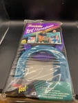 Vintage Set Of Franklin Yard Horseshoes (teal/purple). Fixed Price $20.00.