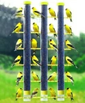 Finches Favorite Tube Nyjer Thistle Feeder SE324Y Yellow Feeds Birds!. Fixed Price $49.95.